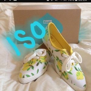 ISO Kate Spade Lemon Keds